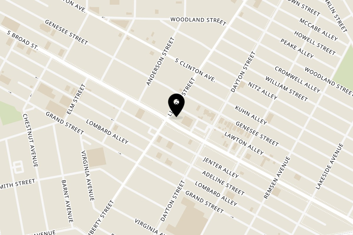 Map showing the location of El Chapin S Broad St on 1206 S Broad St in Trenton